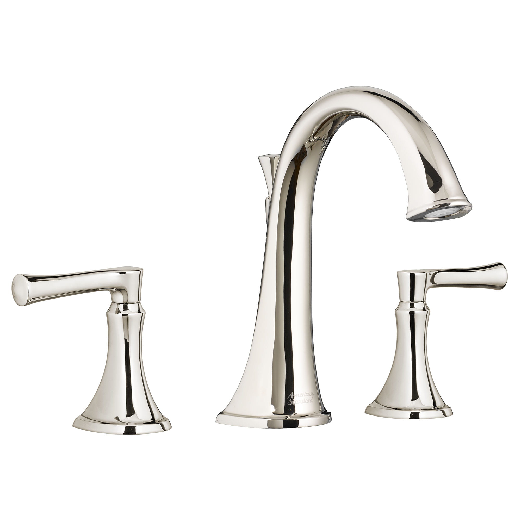 Estate Bathtub Faucet for Flash Rough in Valve with Lever Handles POLISHED  NICKEL